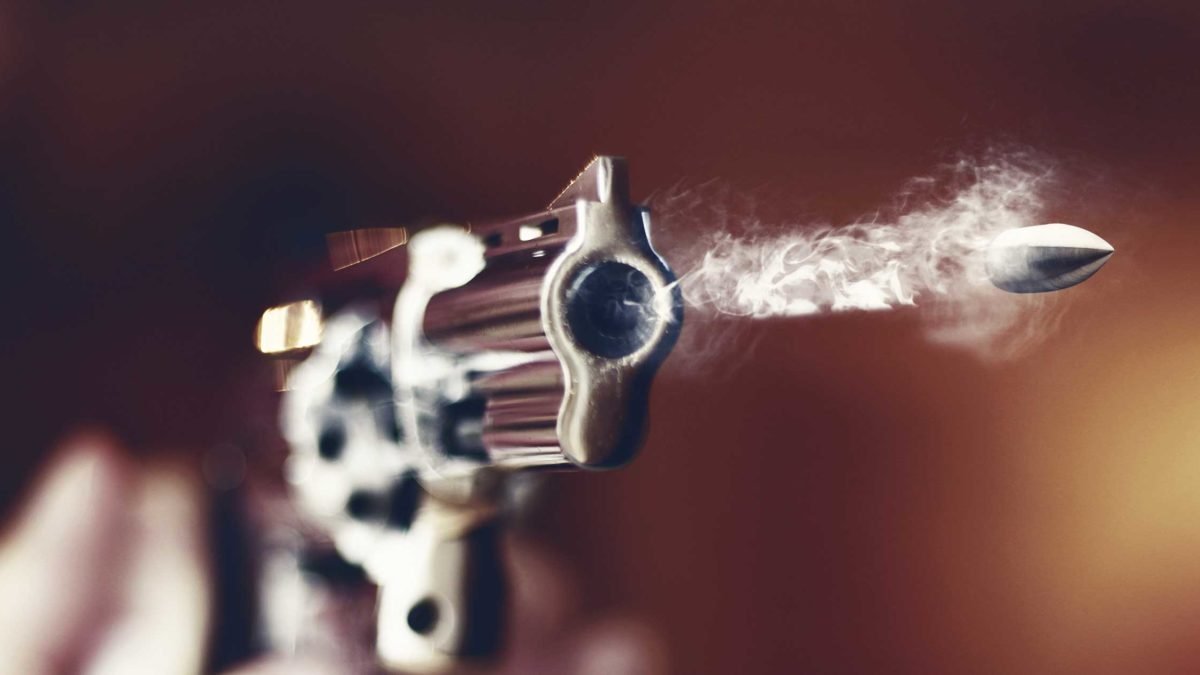 Feature Image for I dodged a bullet Graphic is a gun firing a bullet