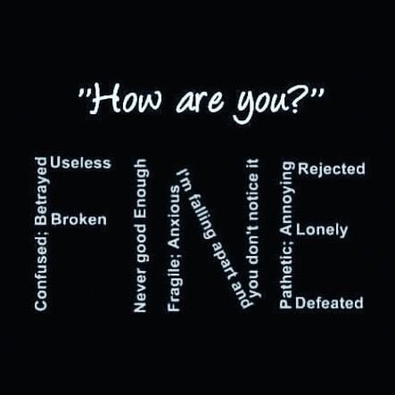 black white graphic how are you fine when i'm ready